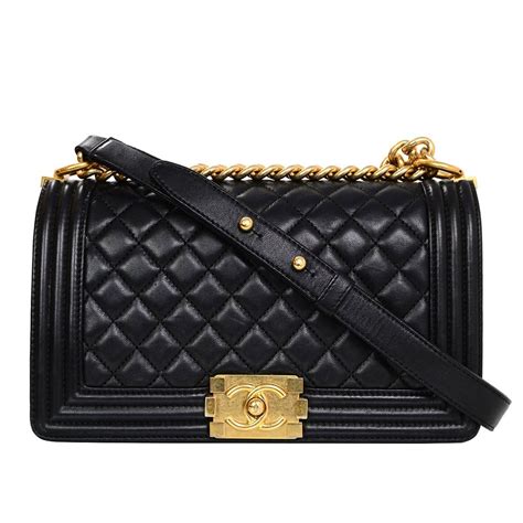 chanel boy bag replica black|chanel knockoff bags.